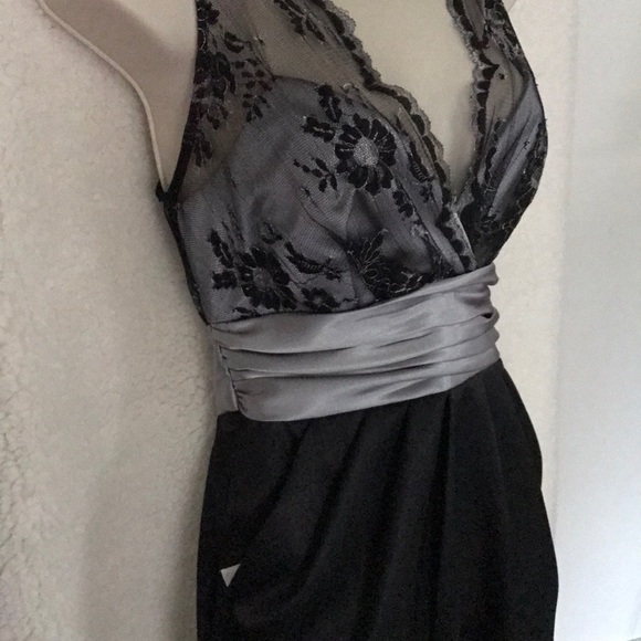 ❌SOLD❌LOVE TEASE black and silver party dress - Picture 8 of 8